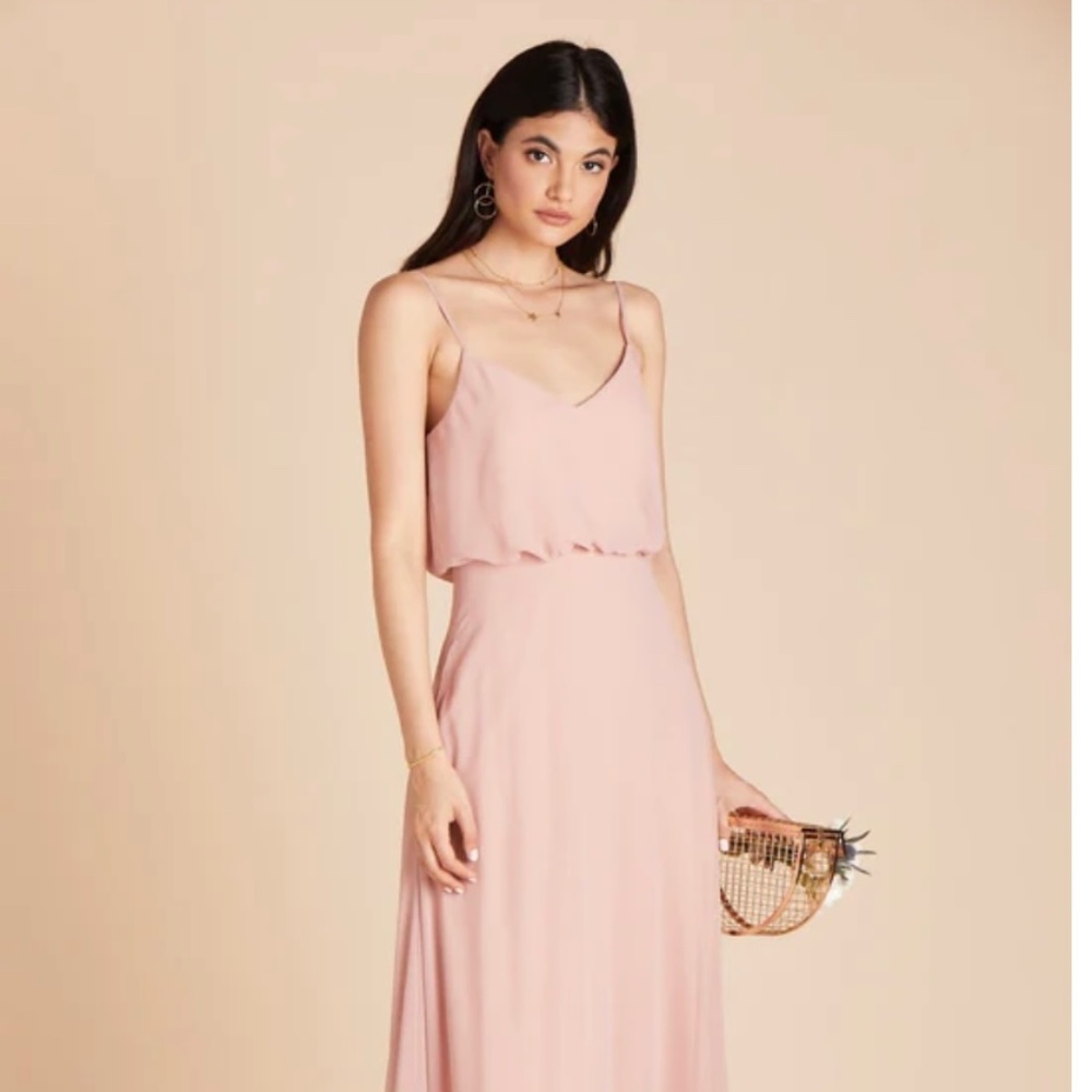 Birdy Grey Gwennie bridesmaid dress in dusty rose size small